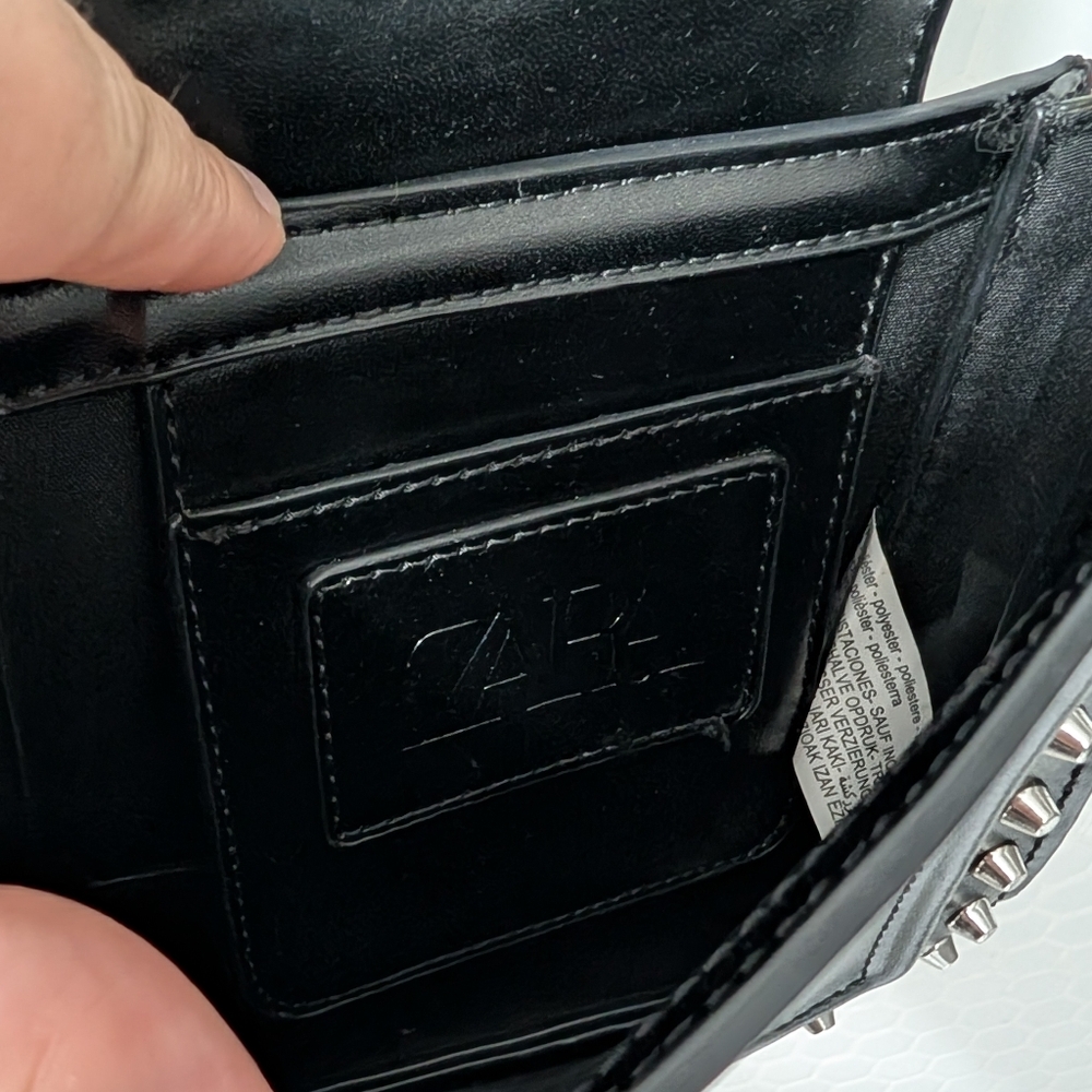 "Like New" Zara Studded Mini Crossbody Bag - Picture 12 of 13